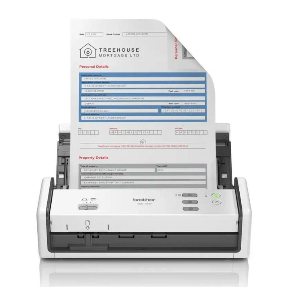 Portable Scanner Brother ADS1300 6-20 ppm