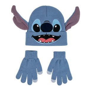 Hat & Gloves Stitch Blue 2 Pieces