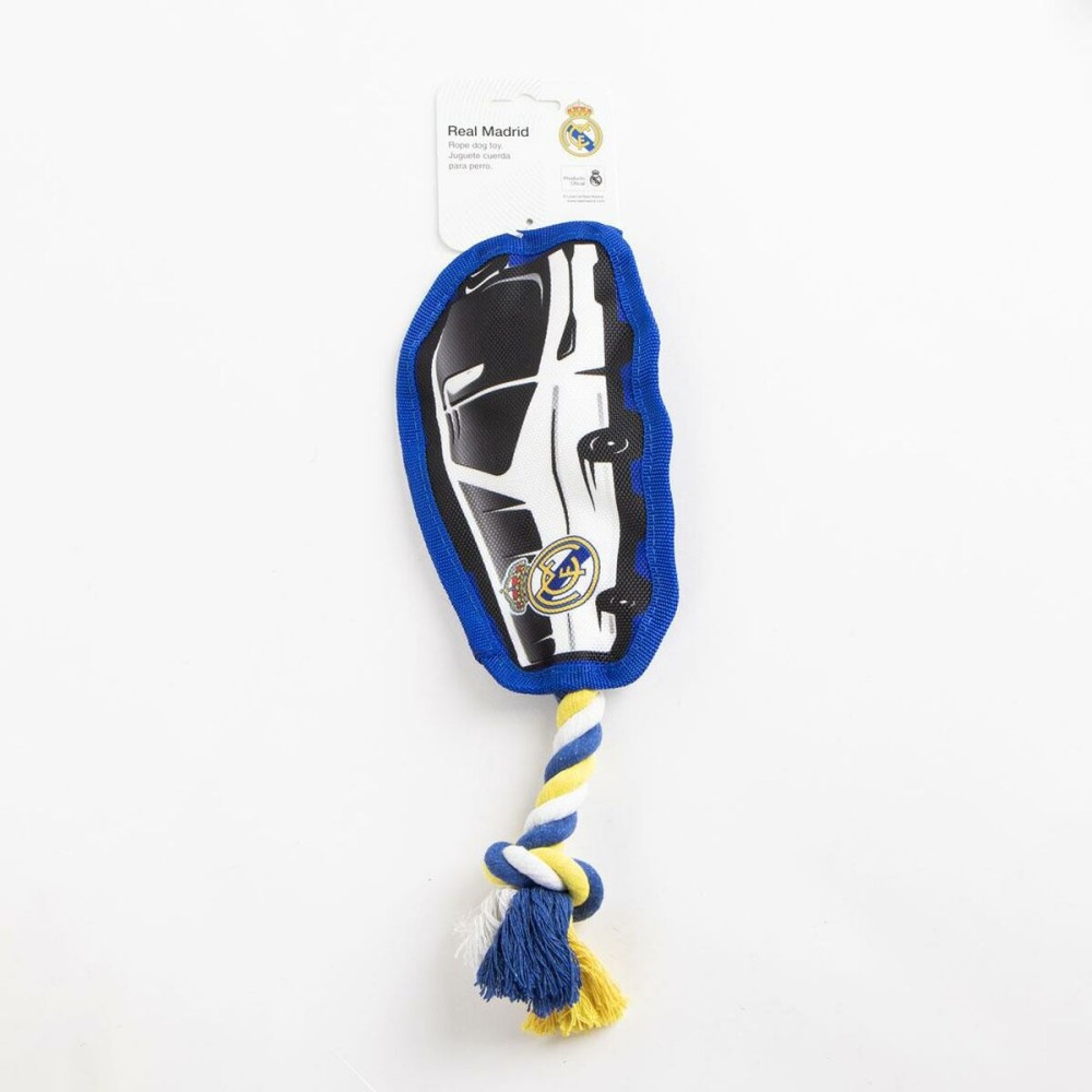 Hundespielzeug Real Madrid C.F. Schwarz Polyester Baumwolle
