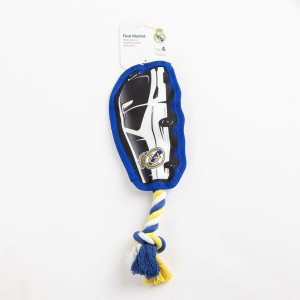 Dog toy Real Madrid C.F. Black Polyester Cotton