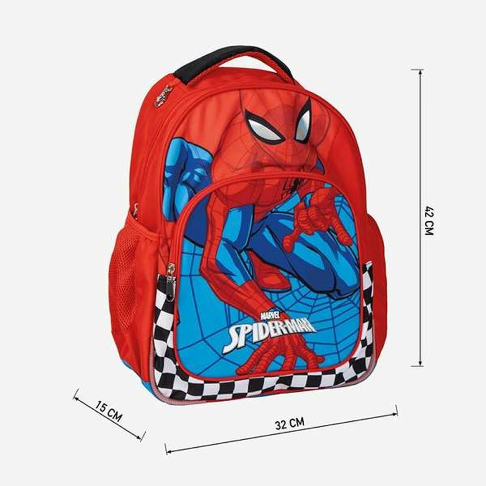 Cartable Spider-Man Rouge 32 x 15 x 42 cm