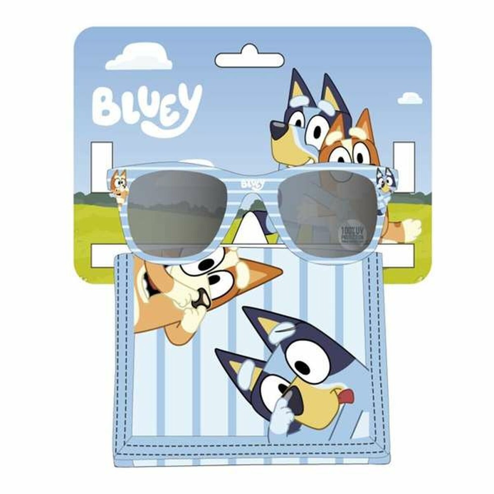 Sunglasses and Wallet Set Bluey