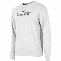 Herren Sweater ohne Kapuze 4F BLM350  Grau