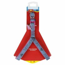 Dog Harness Superman Pink