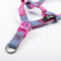 Dog Harness Superman Pink
