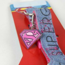 Dog Harness Superman Pink