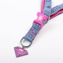 Dog Harness Superman Pink