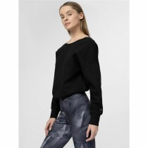 Damen Sweater ohne Kapuze 4F BLD026 Schwarz