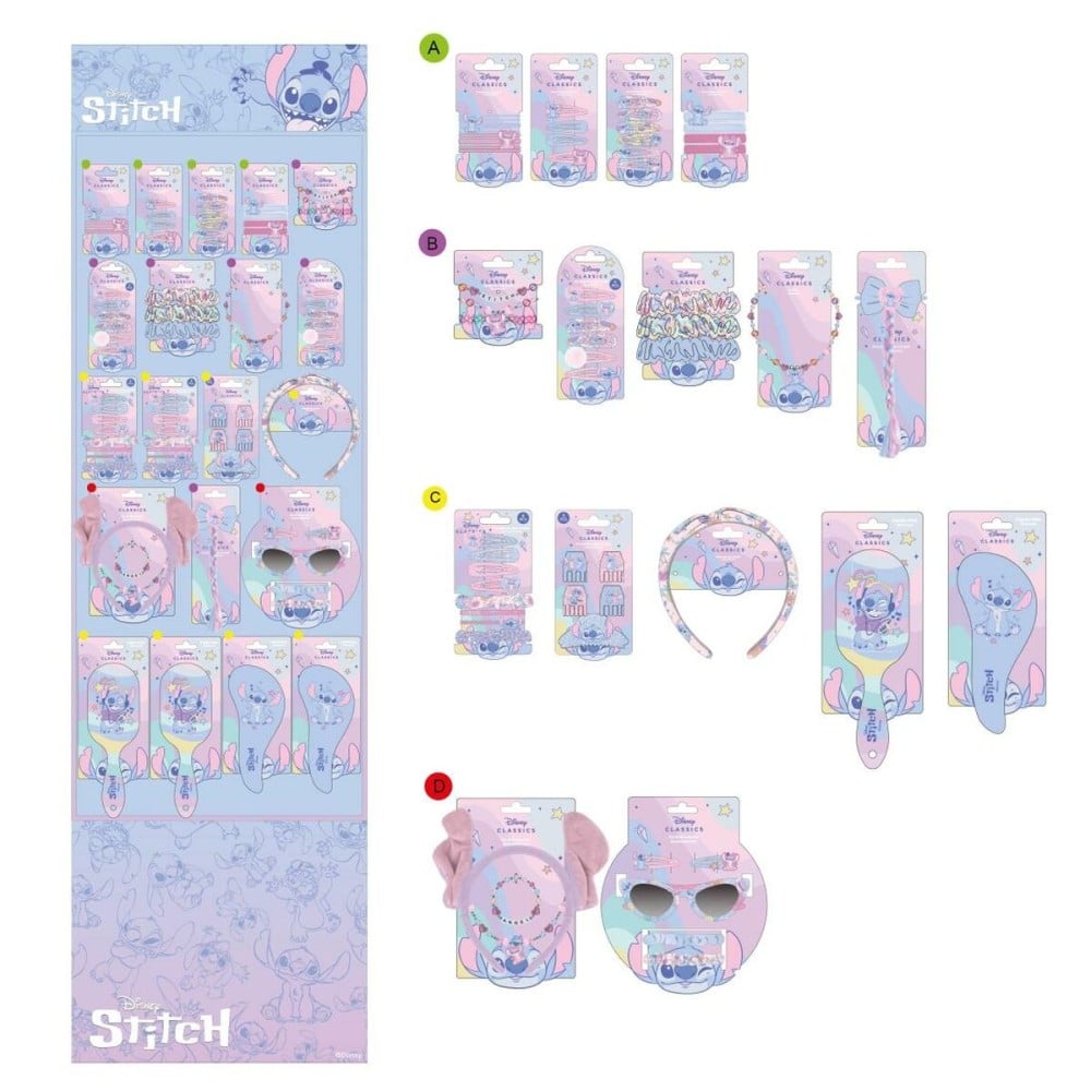 Pinces à cheveux Stitch Bleu