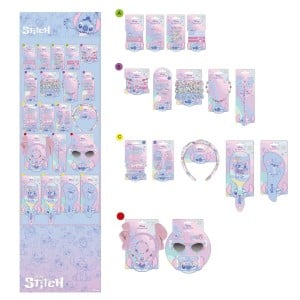 Pinces à cheveux Stitch Bleu