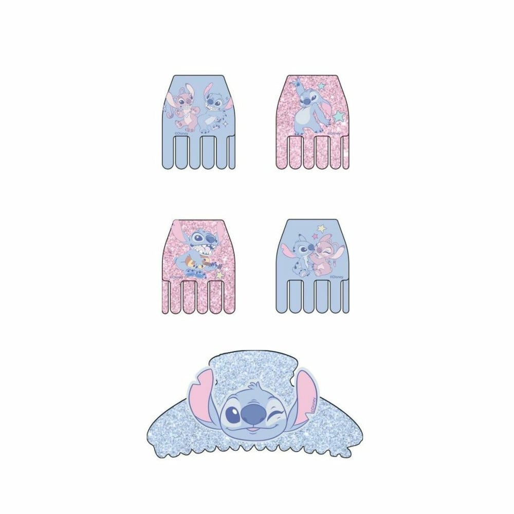Pinces à cheveux Stitch Bleu