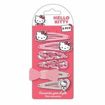 Pinces à cheveux Hello Kitty Rose
