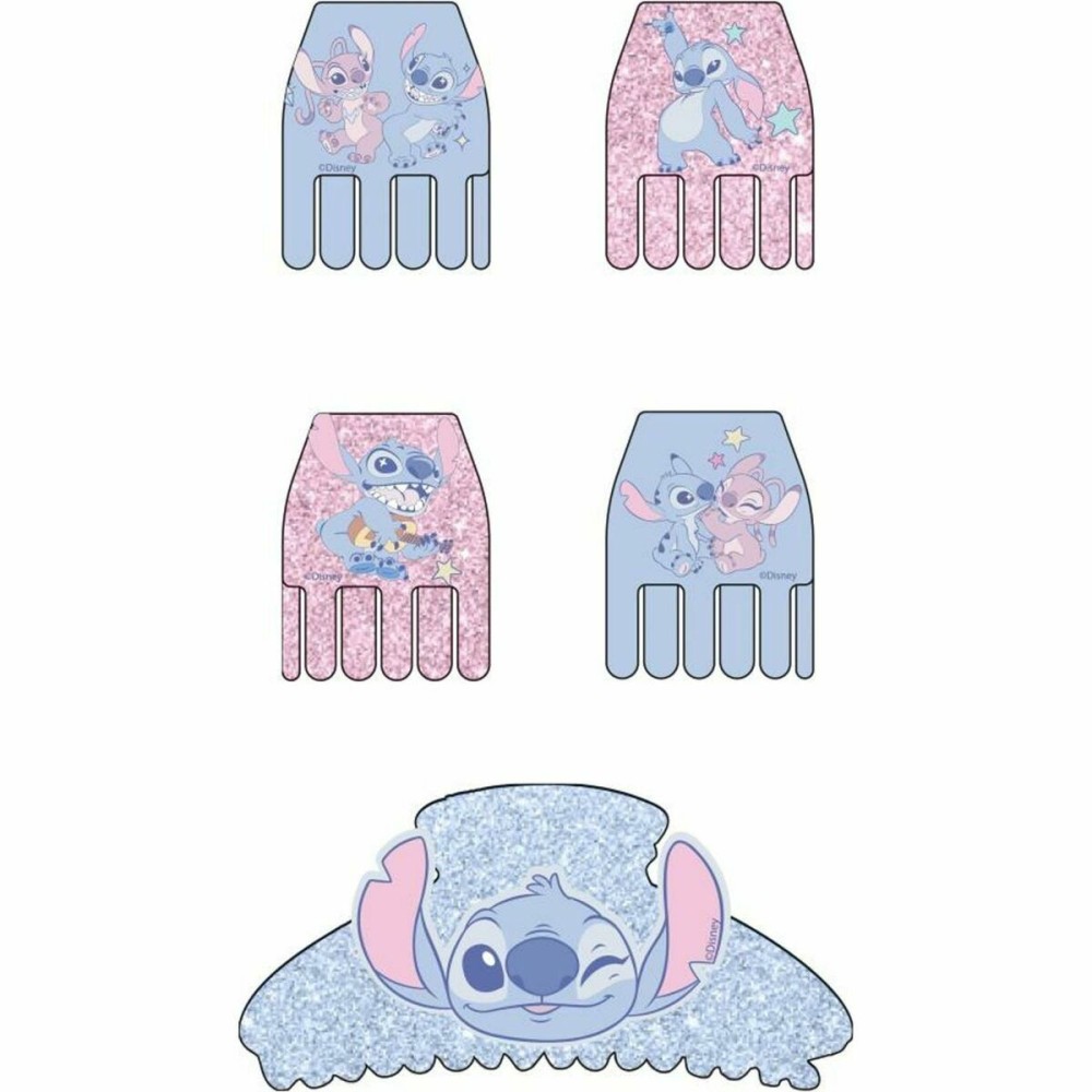 Pinces à cheveux Stitch Bleu