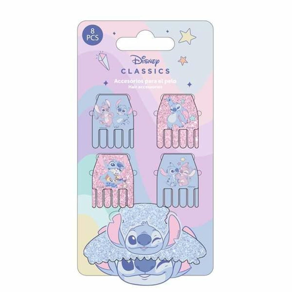 Pinces à cheveux Stitch Bleu