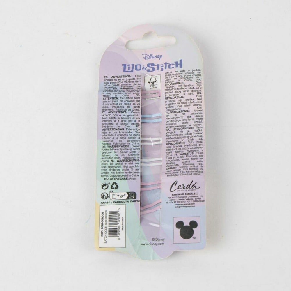 Pinces à cheveux Stitch Bleu