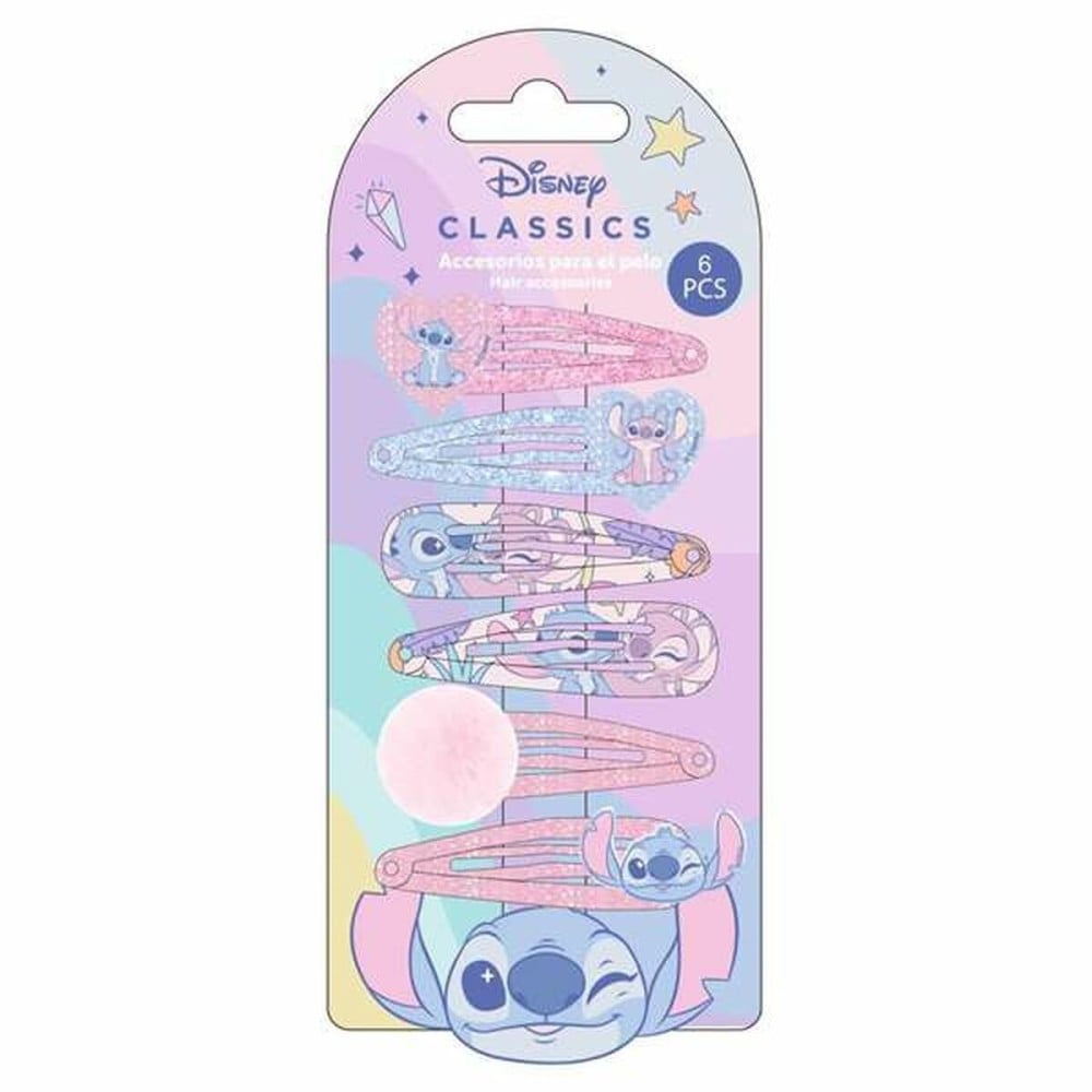 Pinces à cheveux Stitch Bleu