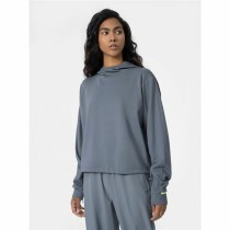 Sweat à capuche femme 4F Gris