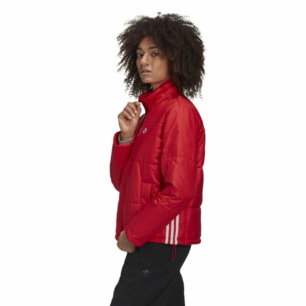 Sportjacke für Frauen Adidas Originals Puffer Rot