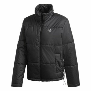 Sportjacke für Frauen Adidas Originals Puffer Schwarz