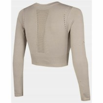 Damen Sweater ohne Kapuze 4F Beige