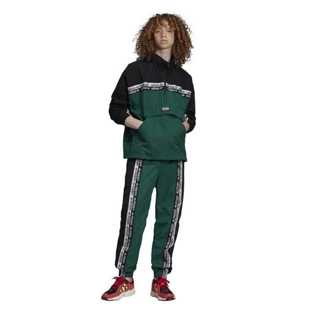 Sportjackefür Herren Adidas Originals R.Y.V. BLKD 2.0 Track Dunkelgrün