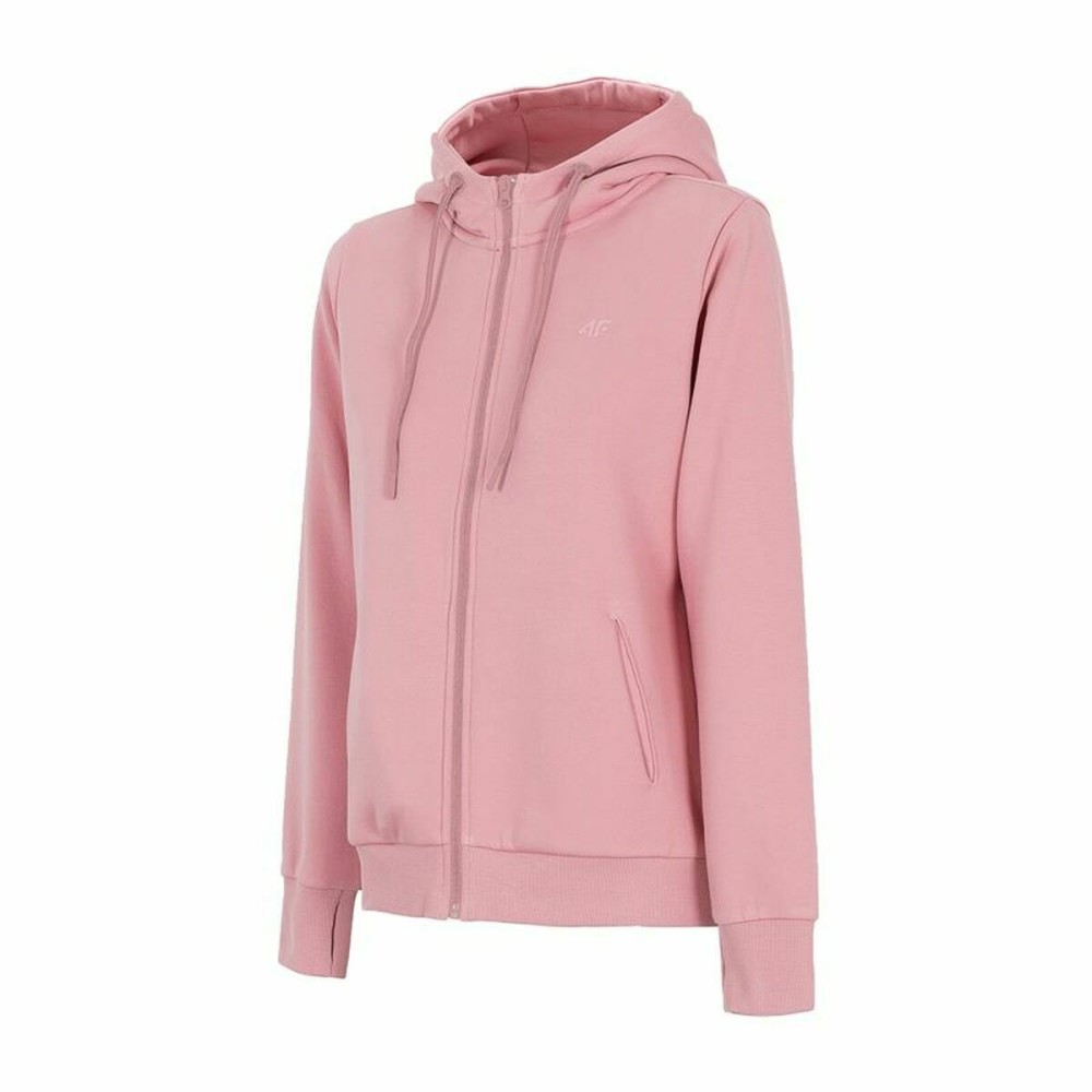 Women’s Hoodie 4F Zip Up Pink