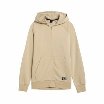 Herren Sweater mit Kapuze 4F BLM011 Beige