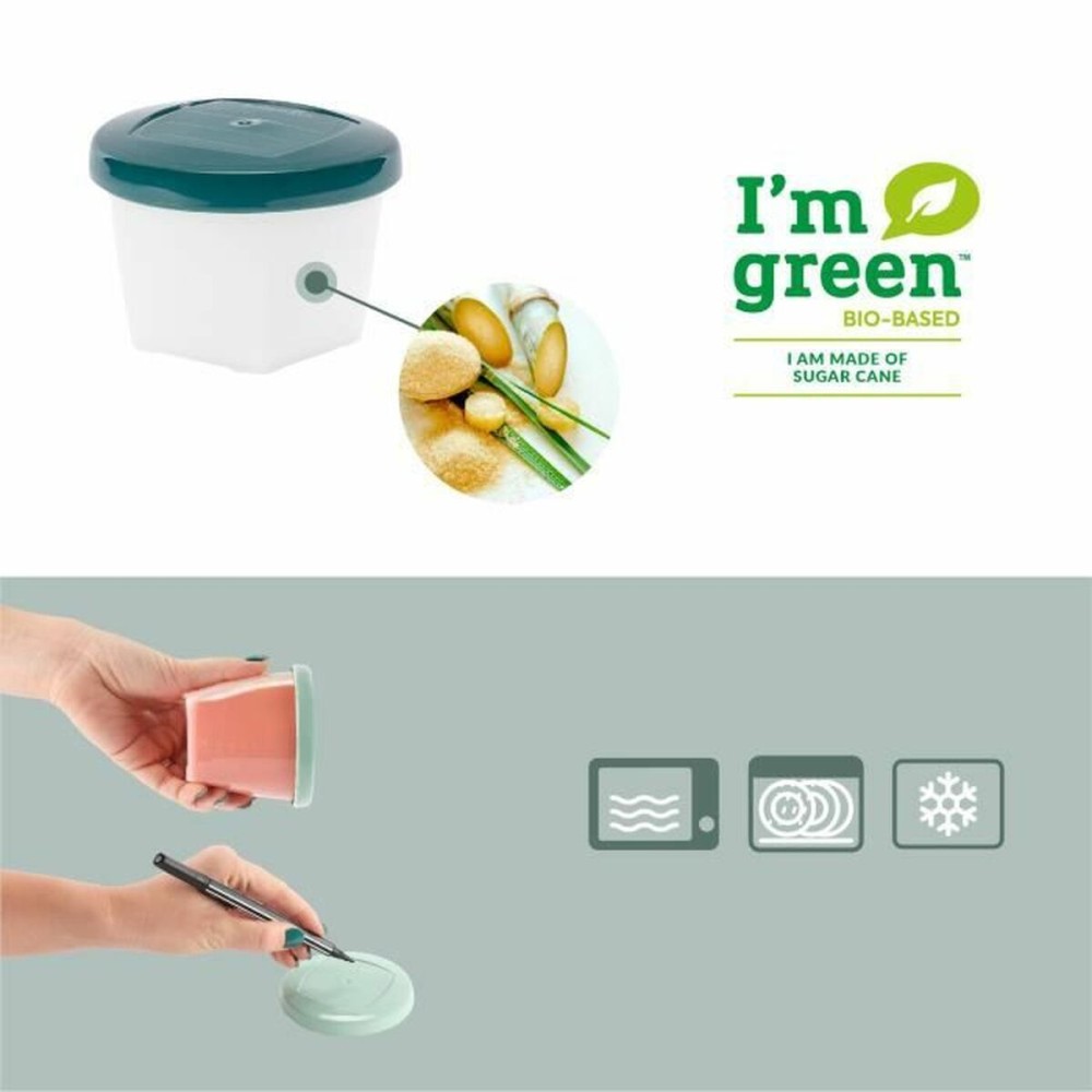 Lunchbox-Set Babymoov A004318 Weiß Bunt 250 ml (6 Stück)