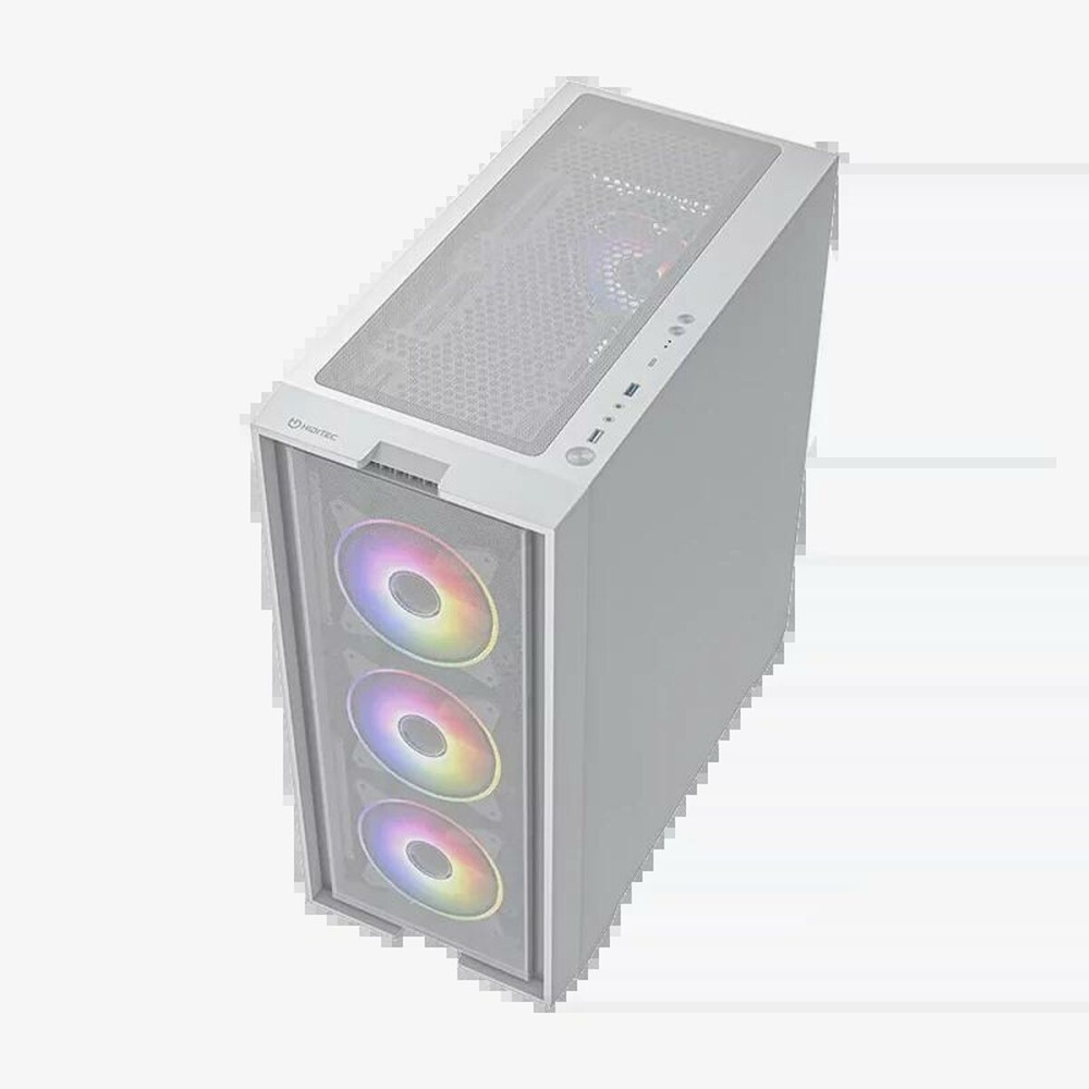 Boîtier ATX semi-tour Hiditec E-ATX H2 AIR ARGB Blanc