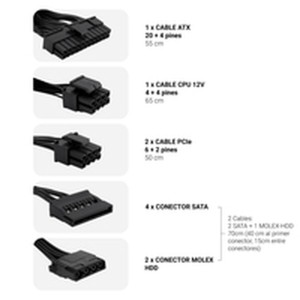 Power supply CoolBox COO-FAPW3-650 650 W 6 W