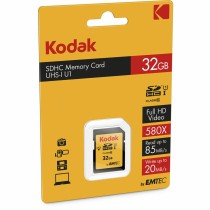 Carte Mémoire Micro SD avec Adaptateur Kodak SDHC32GBCLASS10U1 32 GB SDHC UHS-I Cours 10