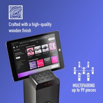 Haut-parleurs bluetooth portables NGS SKY CHARM PRO Noir 50 W