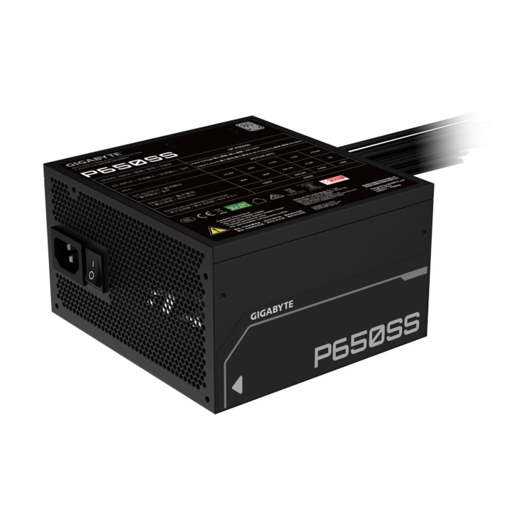 Bloc d’Alimentation Gigabyte P650SS ATX 650 W 550 W 80 Plus Silver