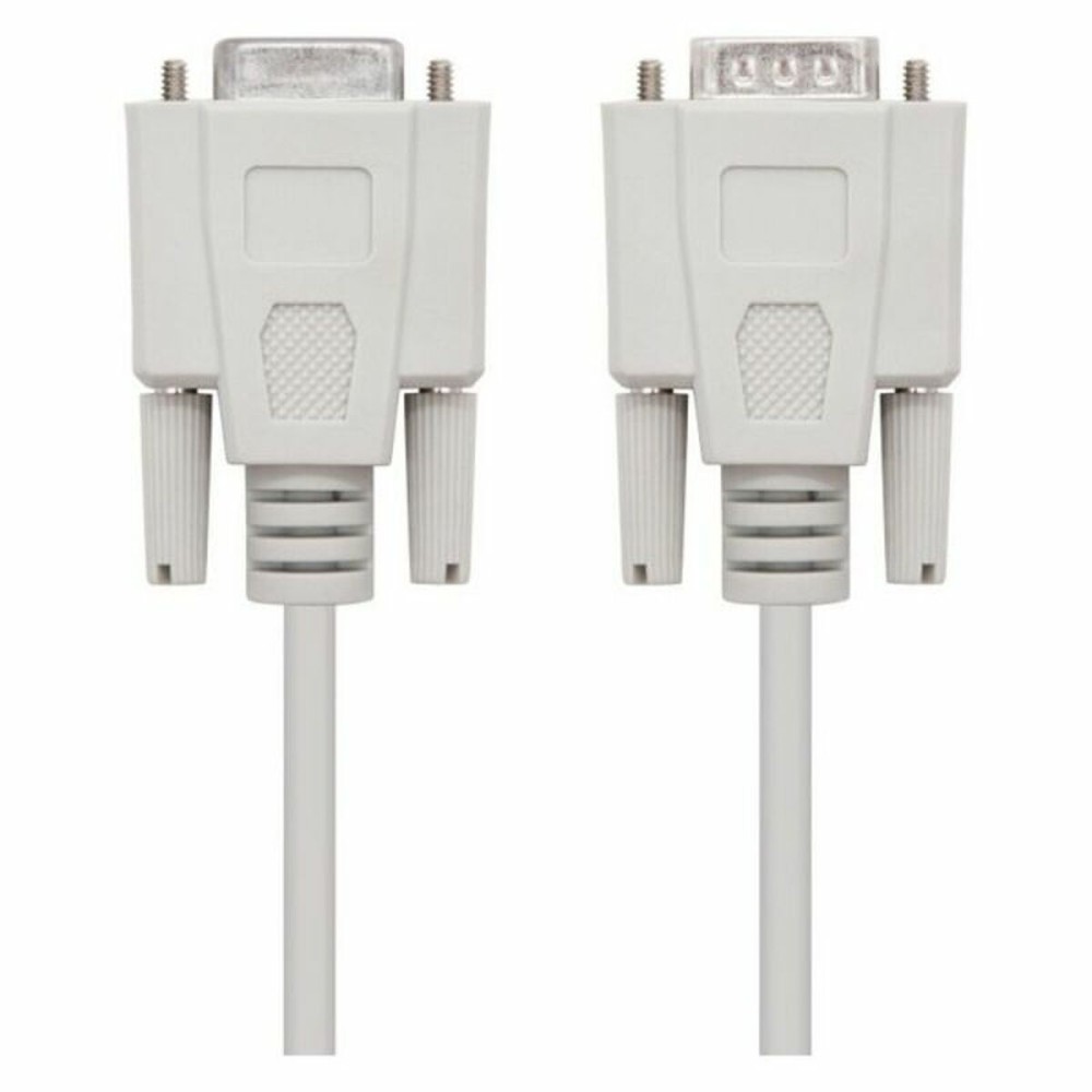 Cable NANOCABLE 10.14.0202 PUERTO SERIE DB9 RS232 1,8 M