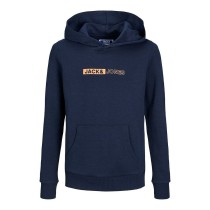 Children’s Sweatshirt Jack & Jones JJNEO HOOD JNR 12225210  Navy Blue