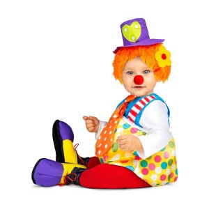 Costume for Babies My Other Me Male Clown (4 Pieces)