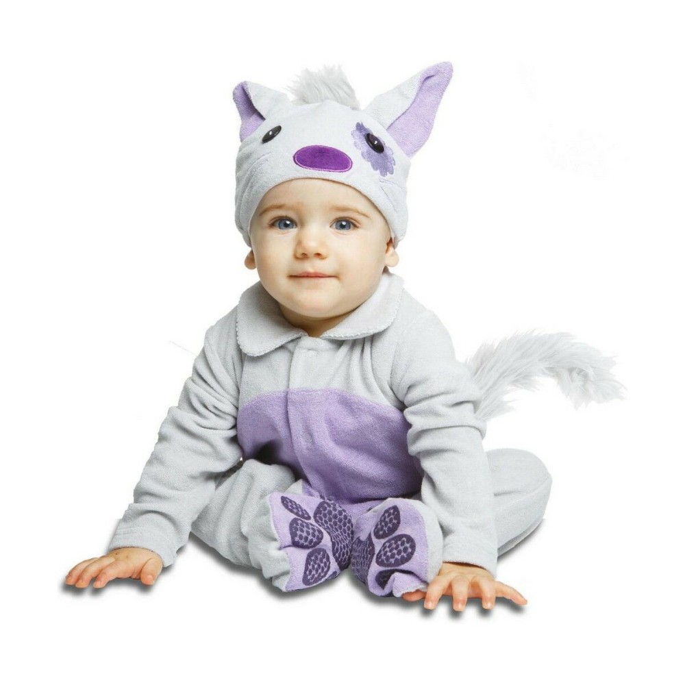 Costume for Babies My Other Me Light mauve Cat