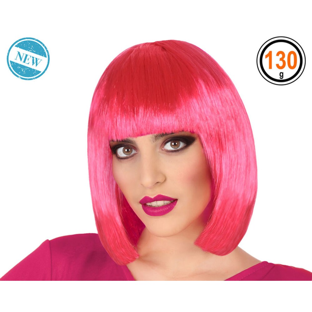 Perücke Pink