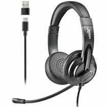 Kopfhörer NGS VOX605USBC Schwarz