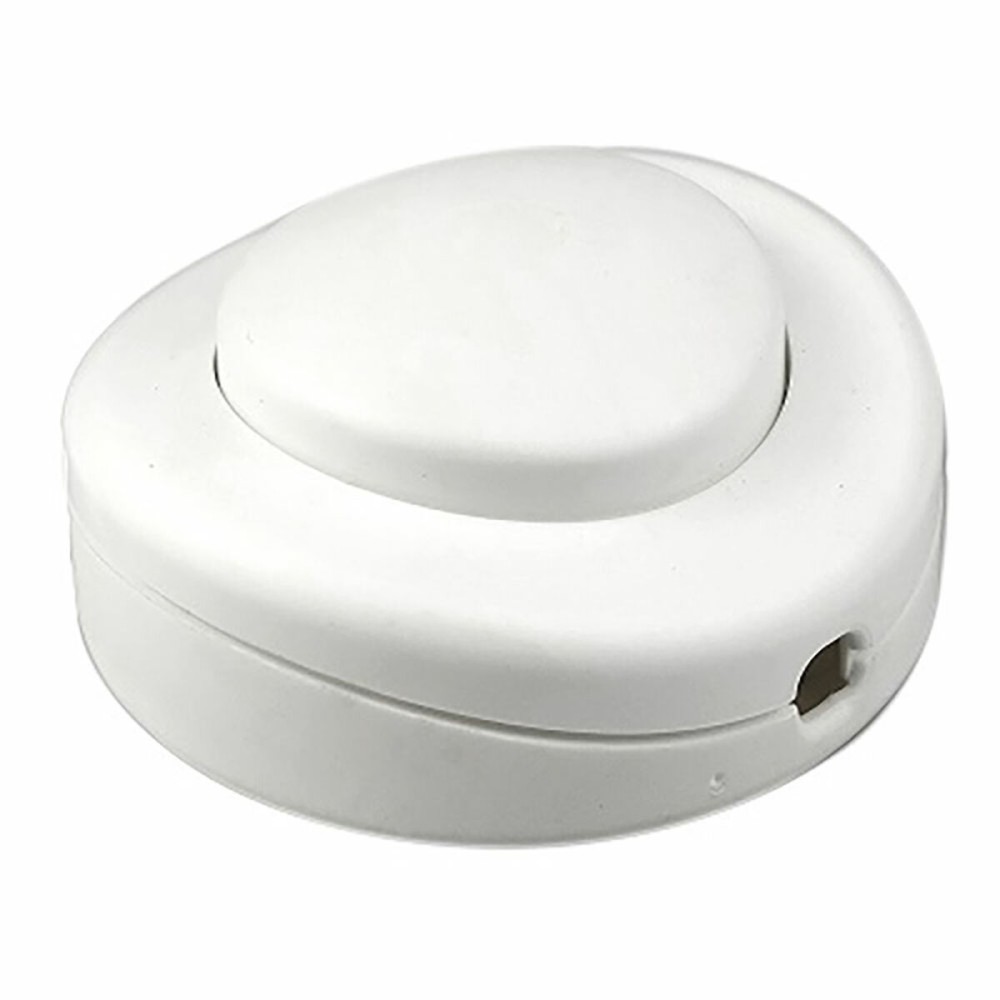 Interrupteur à bouton-poussoir Arditi Blanc Ø 6,5 x 3,2 cm