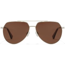 Unisex Sunglasses Hawkers Shadow Polarised ø 60 mm Golden Silver Rose gold