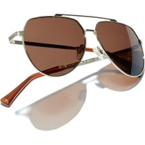 Unisex-Sonnenbrille Hawkers Shadow Polarisiert ø 60 mm Gold Silberfarben Rotgold