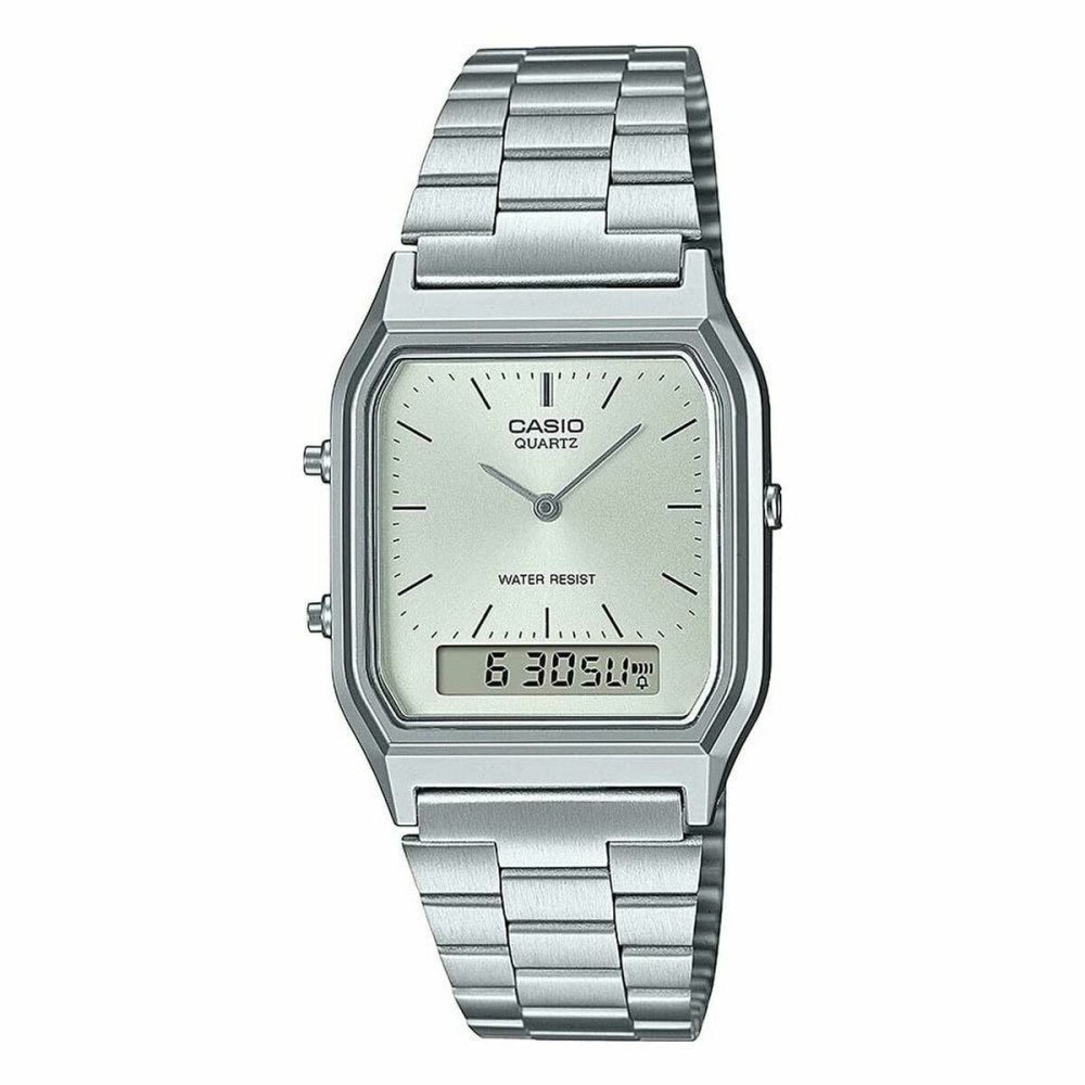 Montre Femme Casio AQ-230A-7AMQYES Blanc Argenté