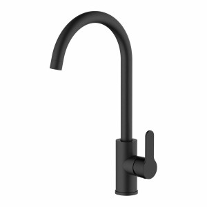 Mischbatterie Verhal miño Matte Hinterseite Edelstahl