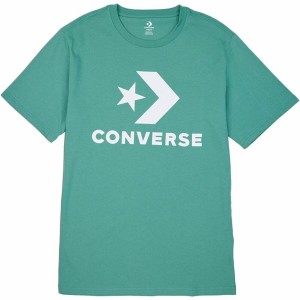 Unisex Kurzarm-T-Shirt Converse Standard Fit Center Front Large grün