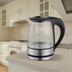 Kettle Feel Maestro MR-062 Black Glass 1630 W 1,2 L