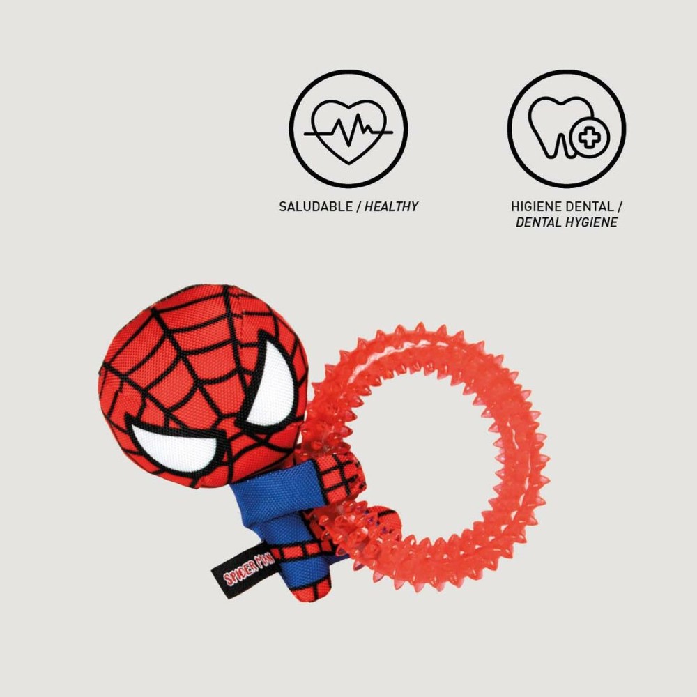 Jouet pour chien Spider-Man Rouge 100 % polyester