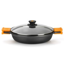 Casserole BRA A270524 Black 5 L Ø 24 cm