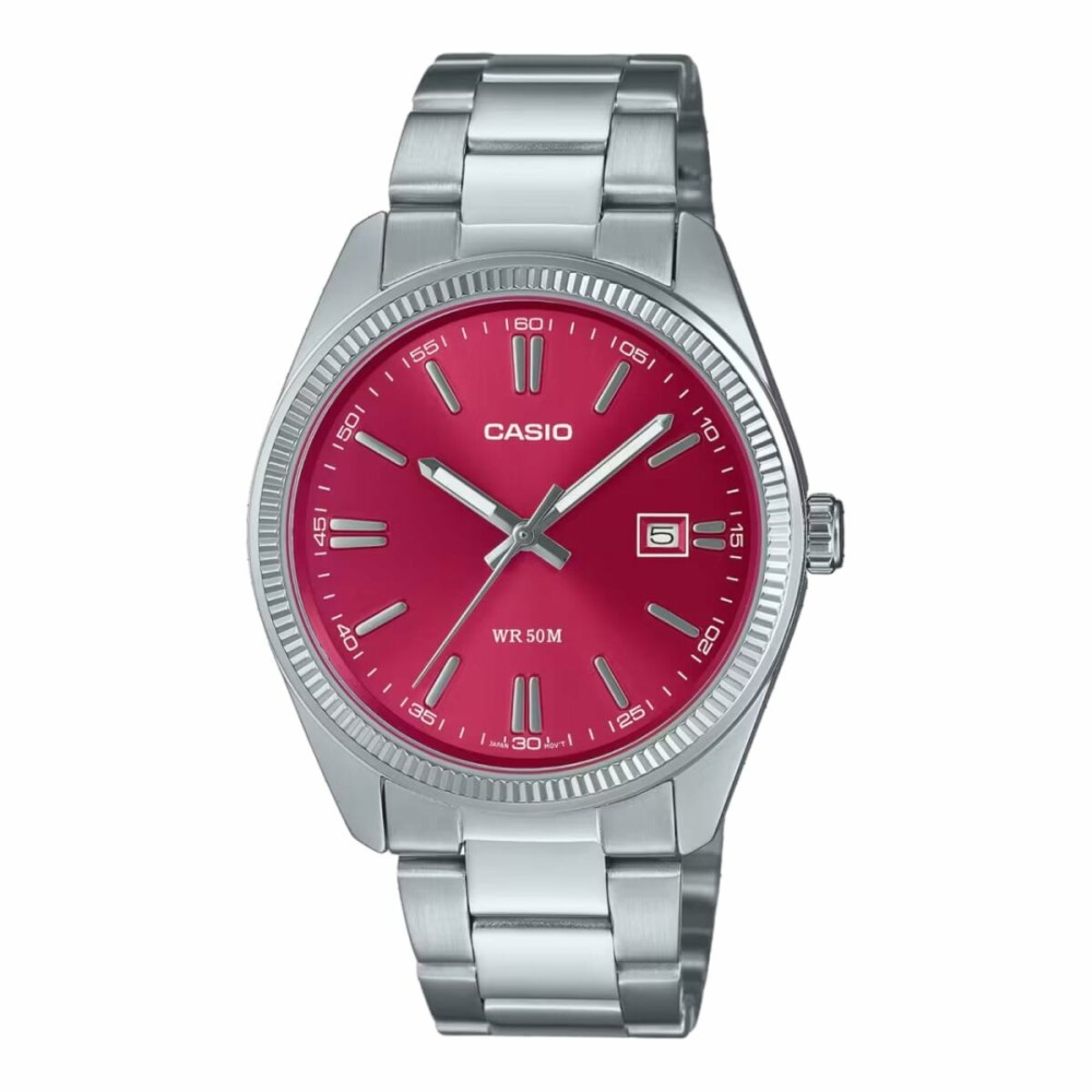 Herrenuhr Casio Silberfarben