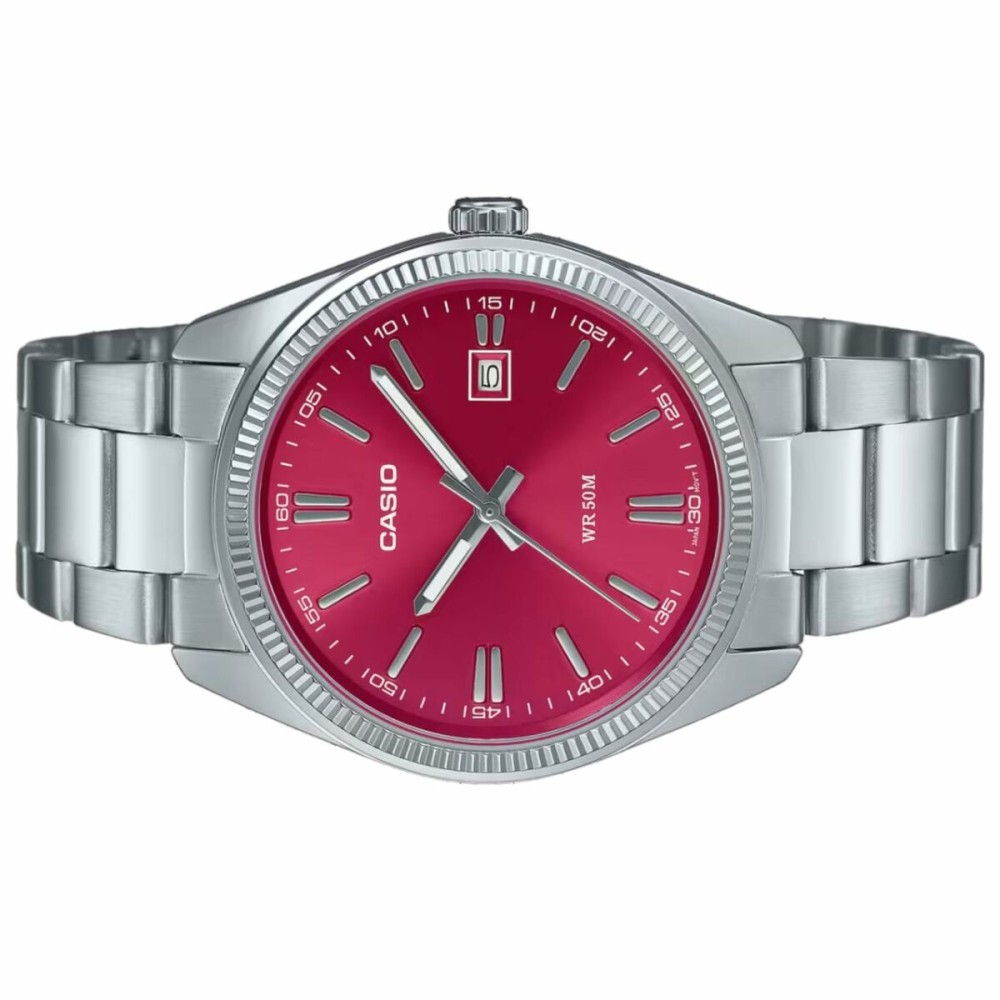 Herrenuhr Casio Silberfarben